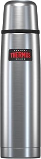 Thermos 184137 Light and Compact Flask, Stainless Steel, 1.0 L