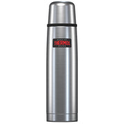 Light and Compact Flask by THERMOS – 1 - pack, 1000.0 millimeters, Stainless Steel, Model 184137