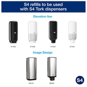 Tork Alcohol Foam Hand Sanitizer S4 – 6 x 1L, 400217, 33.8 Fl Oz (Pack of 6)