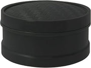G.E.T. 8 1/2" Black Round Steamer Set (Set of 12)