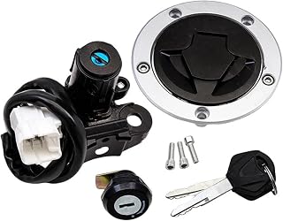 for EN 650 for Vulcan for S 2014-2022 Motorcycle Ignition Switch Lock with Keys Set Electric Door Locks 4 Wires Ignition Key Switch Set