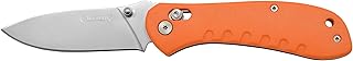 Camillus Rovax 7.5" Compact Durable Corrosion-Resistant 420 Stainless Steel Drop Point Everyday Carry Folding Pocket Knife with Cuda Lock Mechanism