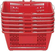 Red Hand Baskets Plastic Set of 6, 84331