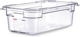 Araven Food Storage Pan, Polycarbonate, GN 1/3 | 1/3 size food pan with in-mold label for restaurants, hotels, cafés and food preparation lines.
