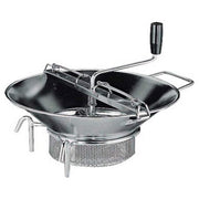 World Cuisine Spare Handle for Stainless Steel Food Mill by PADERNO – Stainless Steel, Silver/Black, Model 42574-99