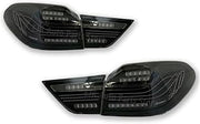 Compatible For BMW X4 F26 LED Taillight 2013-2016 Modified CSL Suspended Line Rear Tail Light Dynamic Welcome Turn Signal Car Lamp(Black)