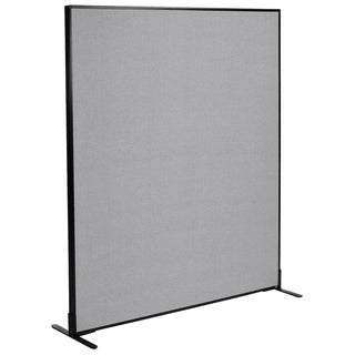 Freestanding Office Partition Panel by Global Industrial – Alloy Steel, Gray, Model 238640FGY