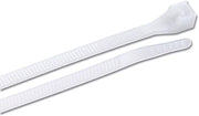 Gardner Bender 46-315M DoubleLock Cable Tie, 14 inch, 75 lb, Electrical Wire and Cord Management, Nylon Zip Tie, 1000 Pk, Natural White