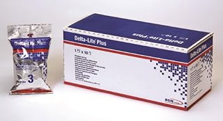 BSN Medical 7345825 Delta LITE Cast Tape, 2" x 4 Yard Size, Green, Pack of 10