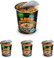 bibigo Ramyun Ramen Noodles, Korean BBQ Sweet & Savory, 3.45 Ounce (Pack of 4)