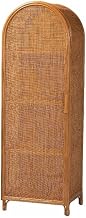 bali & pari Paloma Rattan Accent Cabinet with Shelves