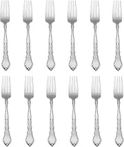 Oneida Satinique 18/8 Stainless Steel Dinner Fork (Set of Twelve)