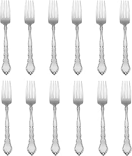 Oneida Satinique 18/8 Stainless Steel Dinner Fork (Set of Twelve)