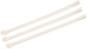 3M Miniature Cable Tie CT6NT18-C, Natural/Nylon, 18 lbs., 0.10 in x 6.10 in (Pack of 100)