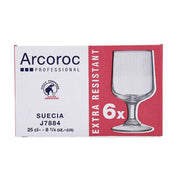 Box 6 glass water glass25CL by Arcoroc – 25CL (25 centiliters), 25.0 centiliters, Glass, Clear, Pack of 6
