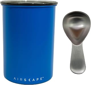 Planetary Design Airscape Stainless Steel Coffee Canister & Scoop Bundle - Food Storage