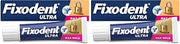 Fixodent Ultra Max Hold Denture Adhesive, 2.2 oz, (Packaging May Vary) (Pack of 2)