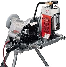 RIDGID 47222 918 Roll Groover, Compact Hydraulic Roll Groover with a Powerful 15-ton Hydraulic Ram, 2-Stage Pump and 300 Power Drive Compatibility