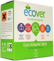 Ecover Classic Dishwasher Tablets 25 Citrus Fragrance Tablets 500g