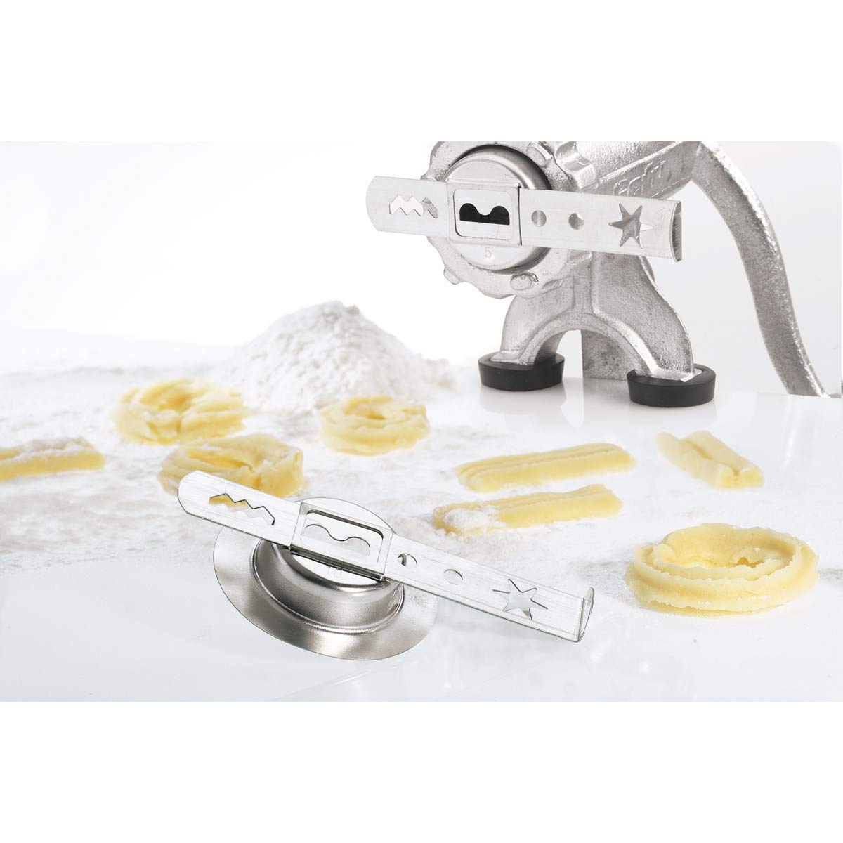 Meat Mincer with Clamp by GEFU – 28 x 17.9 x 9.1 cm, Stainless Steel, Silver, Model GE14710