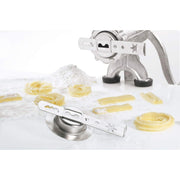 Meat Mincer with Clamp by GEFU – 0.45 cm / ¼ in, Stainless Steel, Silver, Model GF14700
