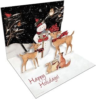 LANG Sam Snowman Pop-Up Christmas Cards (2005103)