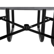 46" Square Picnic Table by Global Industrial – Perforated Metal, Grey, Model 694551GY