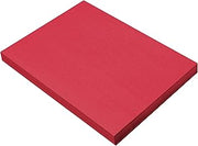 Prang (Formerly SunWorks) Construction Paper, Holiday Red, 9" x 12", 100 Sheets
