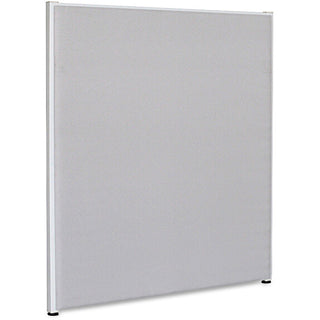 Gray Fabric Panel by Lorell – 72 by 60-Inch, Fabric, Grey, Model LLR90250