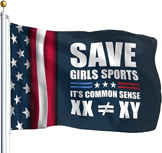 Save Girls Sports, Itis common sense Flag 3 * 5 ft for College Dorm