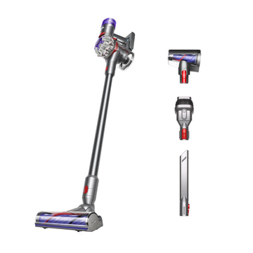 V8 Cordless Vacuum (Renewed Premium) by Dyson – 0.14 gallons, Silver/Nickel, Model 400473-03