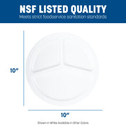 Carlisle FoodService Products Beige Bronceado / 10 Inches (Pack of 288) / Modern Dinner Plates