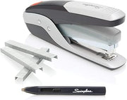 Swingline Stapler Value Pack, 28 Sheet Capacity, Jam Free, Reduced Effort, includes Quick Touch Stapler, 5000 Staples and Staple Remover, Metal, Black and Silver (S7064580)