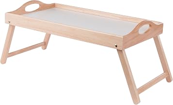 Winsome Alani Breakfast Tray Natural and White Finish