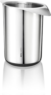 MERO mixing bowl by GEFU – 1500 milliliters, Stainless Steel, Steel, Model 28145