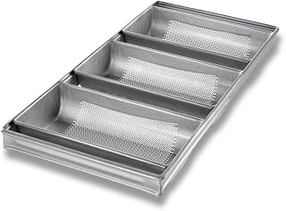Chicago Metallic Hearth Bread Pan Set, 3-pan