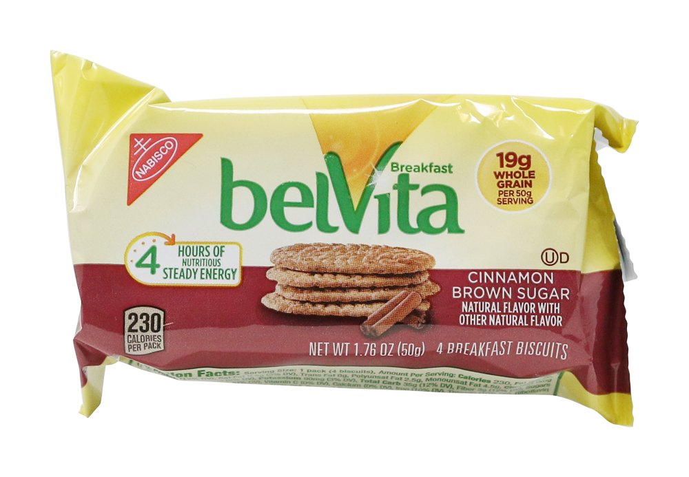 Cinnamon Brown Sugar Breakfast Biscuits by Belvita – 1.76 Ounce (Pack of 1)