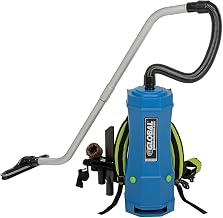 Global Industrial Commercial HEPA Backpack Vacuum with 8-Piece Tool Kit