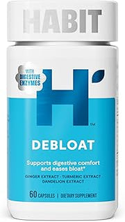 Habit Brain Focus Supplement, Vitamin B6 & B12, Folate, Zinc, Ginseng, Ginkgo, Lion's Mane, 60 Capsules