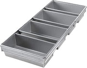 Chicago Metallic Bread Pan Set, 4-pan, 10-23/32" x 26" x 3" overall
