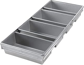 Chicago Metallic Bread Pan Set, 4-pan, 10-23/32" x 26" x 3" overall