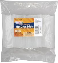 Creativity Street Hot Glue Sticks Classroom Pack - for Foam Products, Clear, 4" x 0.27", 100 Pieces