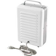 5120 BTU Portable Milkhouse Style Electric Heater by Global Industrial – 10.25"L x 7.9"W x 15.75"H, Steel, White, Model PH-933