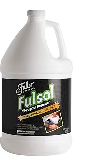 Fuller Brush Fulsol Heavy-Duty Degreaser 1 Gallon – Concentrated All-Purpose Cleaner – Cuts Grease, Grime, Oil & Stains on Tile, Glass, Laundry, Grills – Lemon Scent (Makes 60 Gallons)