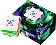 GAN 17 MagDrive Speed Cube 3x3 for Cubers, Magnetic Drive Flagship | Celestial Magnetic-Dynamic System, Full-Angle Navigation, Omni-support Spherical Orbit, Stable & Smooth for Competition