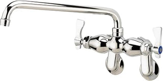 Krowne Royal Series Adjustable Wall Mount Faucet with 12" Spout, 15-612L