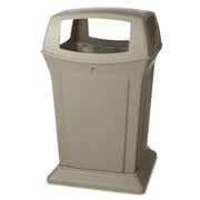 Rubbermaid Commercial Products Beige / 45 Gallon / Open Sided Trash, Recycling & Compost