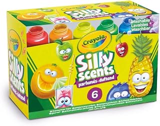 Crayola Silly Scents, Washable Kids Paint, Scented Paint, 6Count