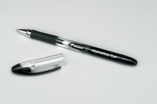 AbilityOne 7520015005214 - AlphaElite Gel Ink Pen - Black Ink - 12 units