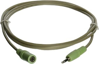 C2G 27408 3.5mm M/F Stereo Audio Extension Cable (PC-99 Color-Coded) (6 Feet, 1.82 Meters) Beige